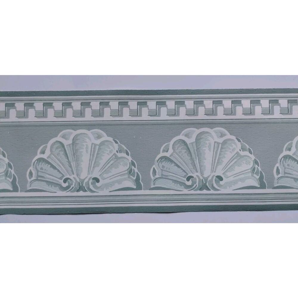 Pre-pasted Decorative Wall Border - Sea Shells - Ocean Theme - 5 yds